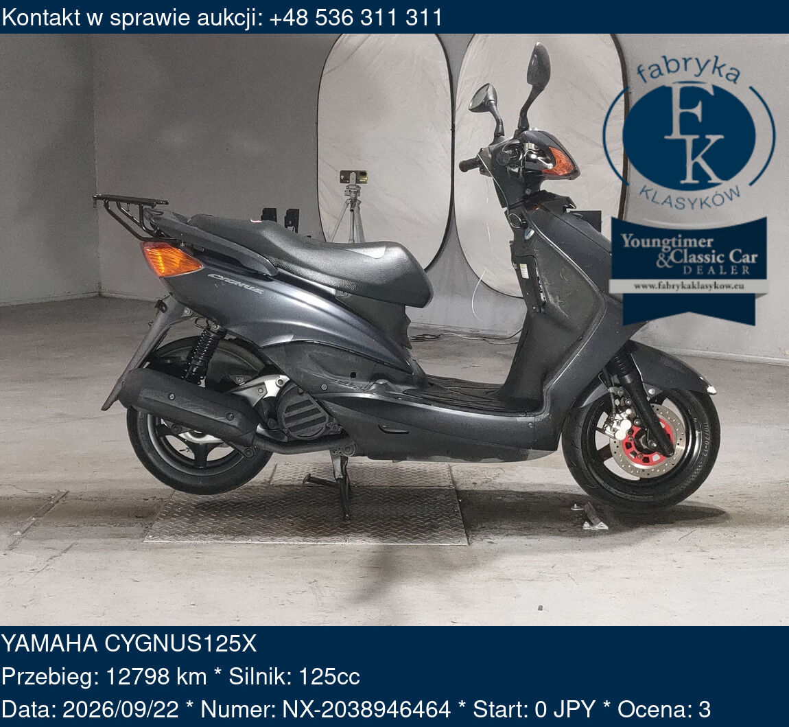 YAMAHA CYGNUS125X  - zdjęcie 2