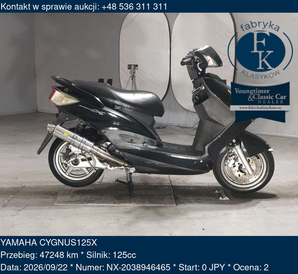YAMAHA CYGNUS125X  - zdjęcie 2
