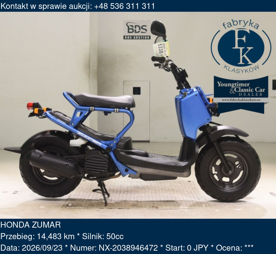 HONDA ZUMAR  - zdjęcie 2