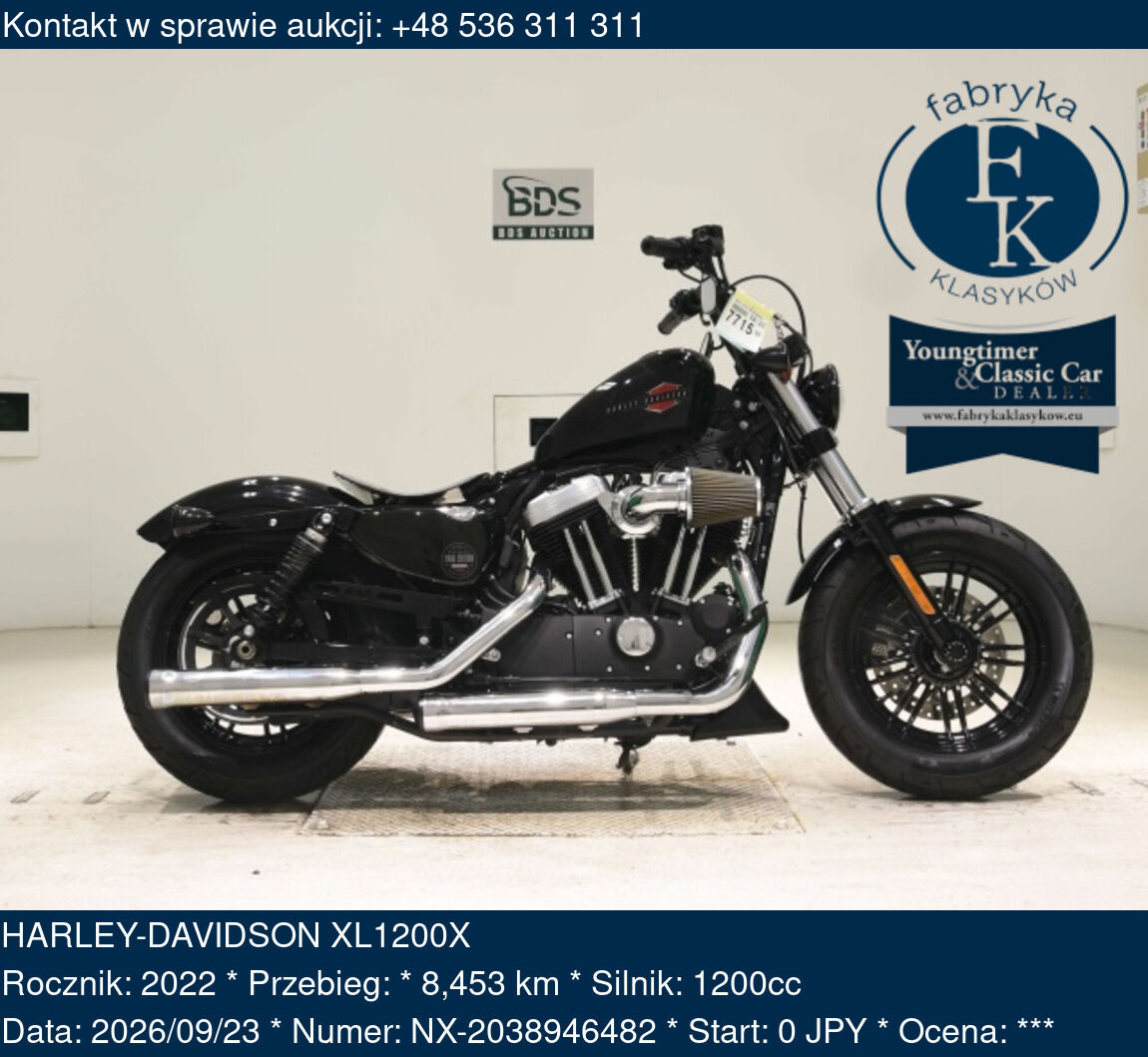 HARLEY-DAVIDSON XL1200X 2022 - zdjęcie 2