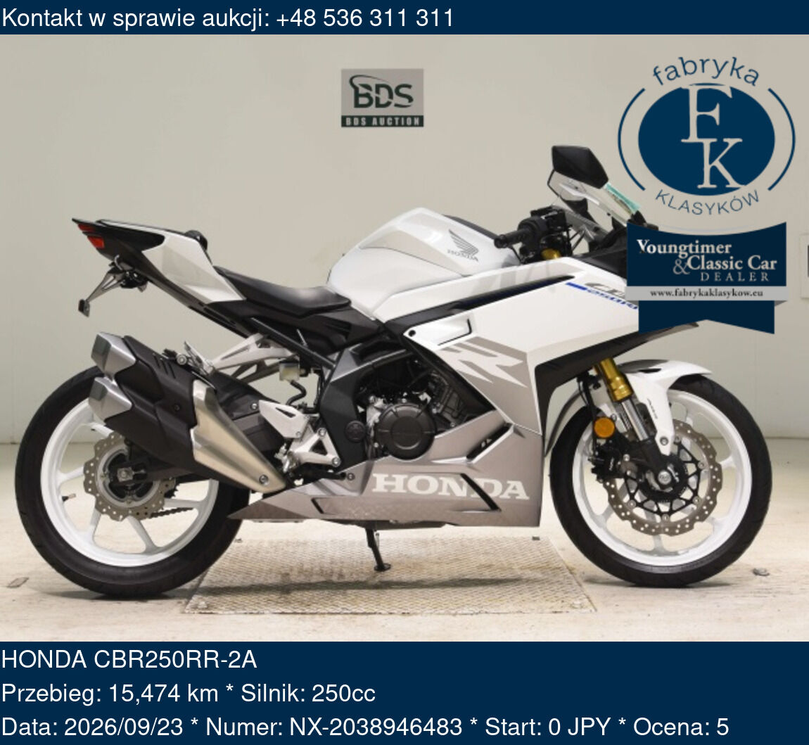HONDA CBR250RR-2A  - zdjęcie 2