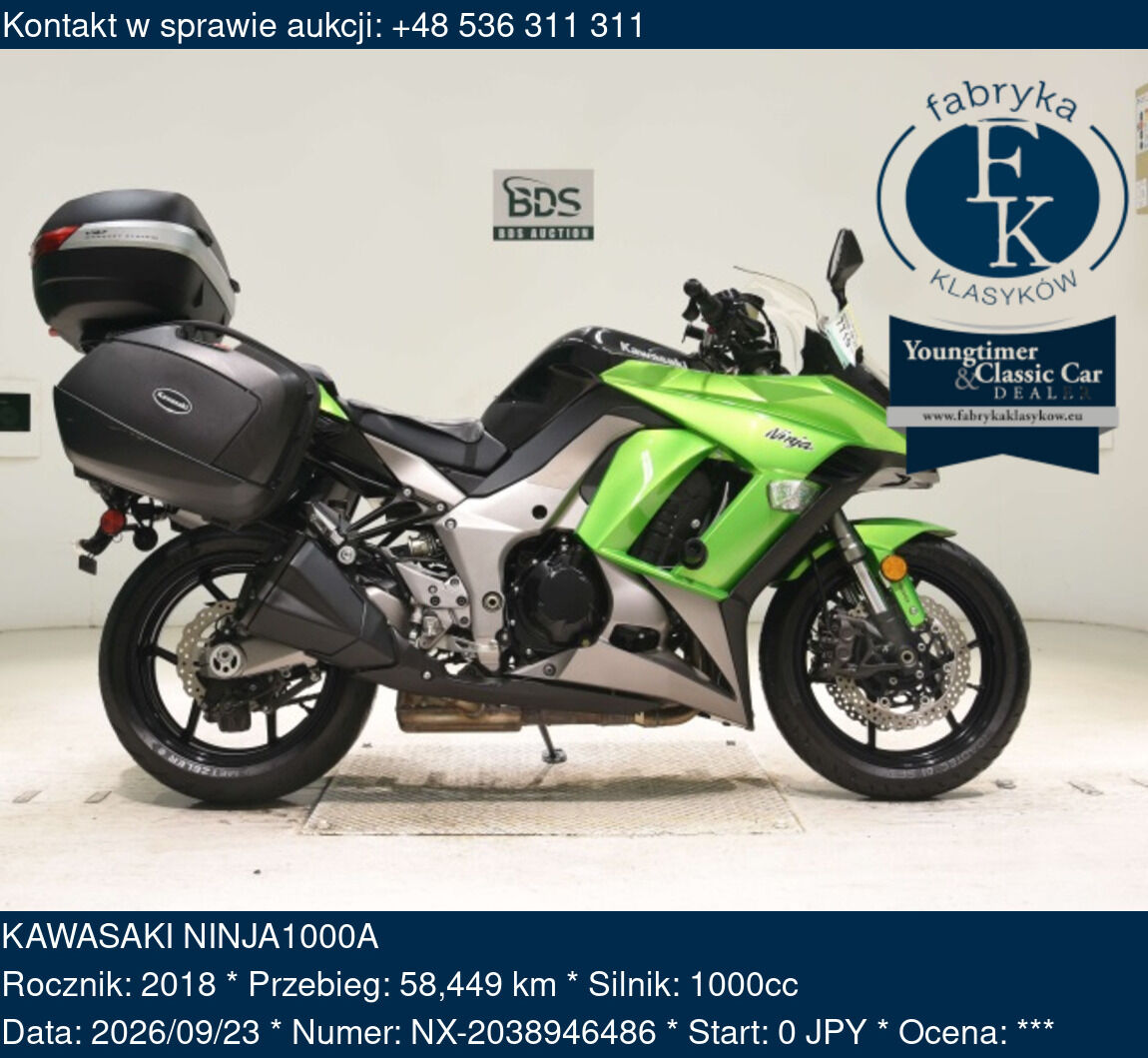 KAWASAKI NINJA1000A 2018 - zdjęcie 2