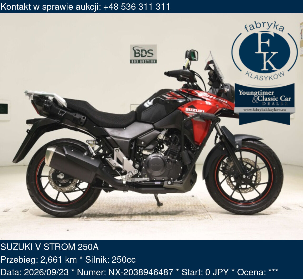 SUZUKI V STROM 250A  - zdjęcie 2
