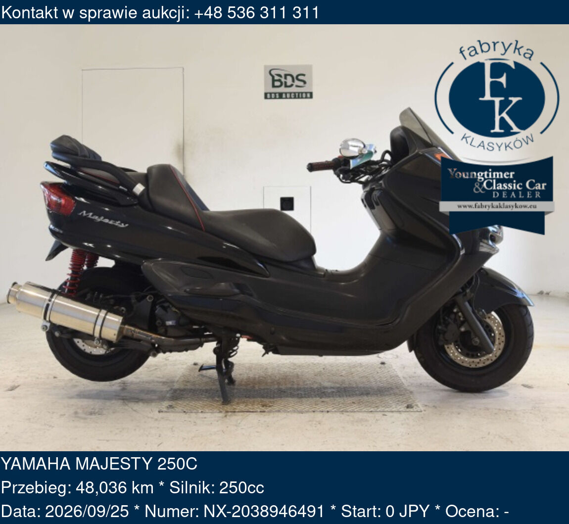 YAMAHA MAJESTY 250C  - zdjęcie 2