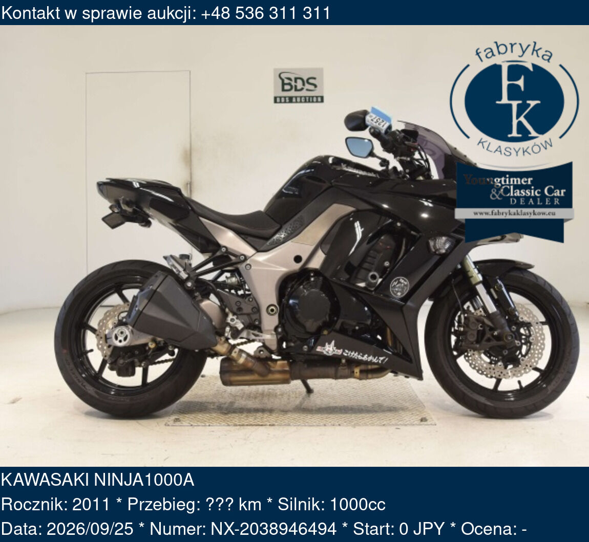 KAWASAKI NINJA1000A 2011 - zdjęcie 2