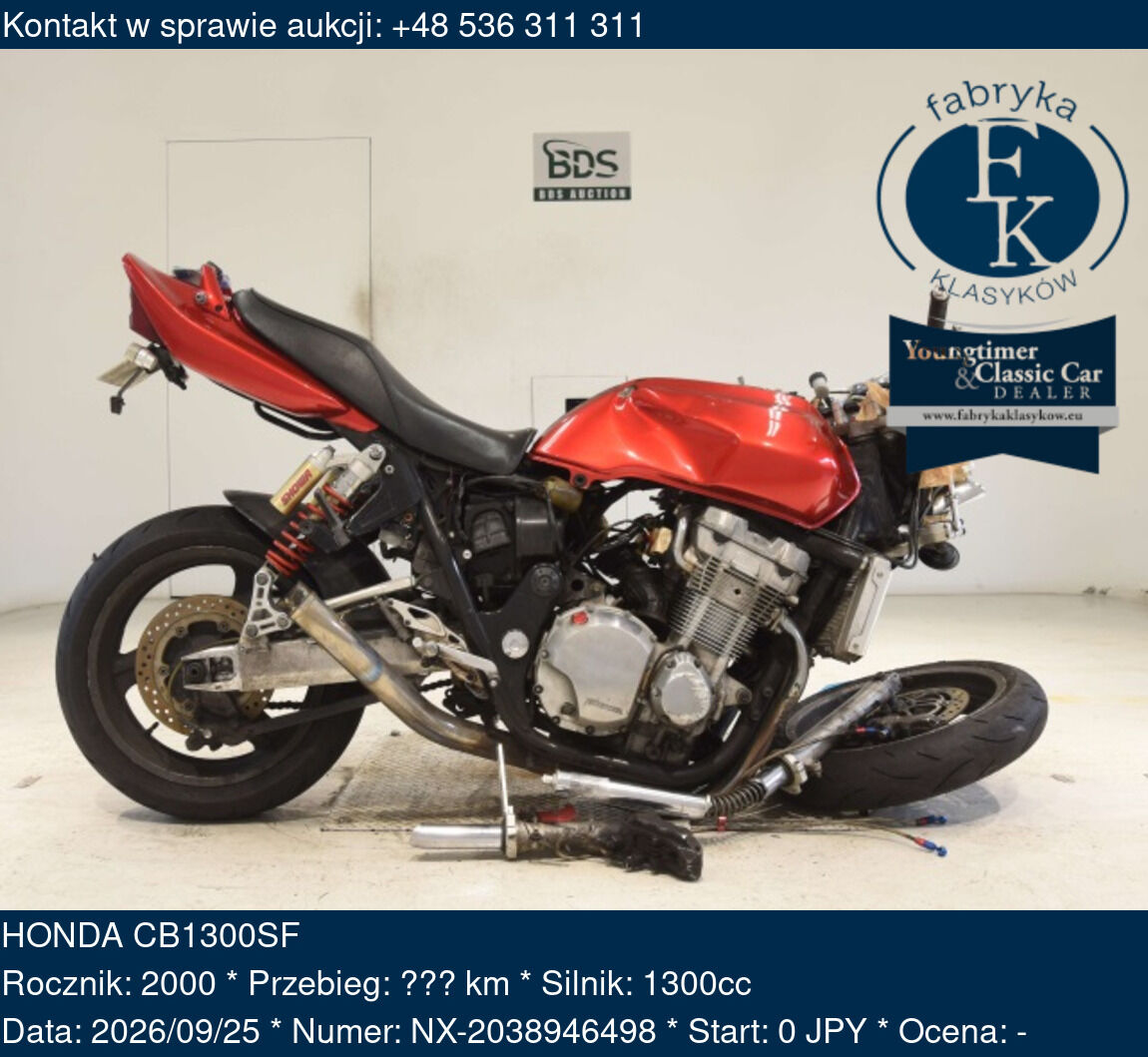 HONDA CB1300SF 2000 - zdjęcie 2