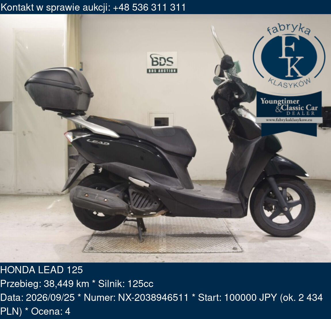 HONDA LEAD 125  - zdjęcie 2