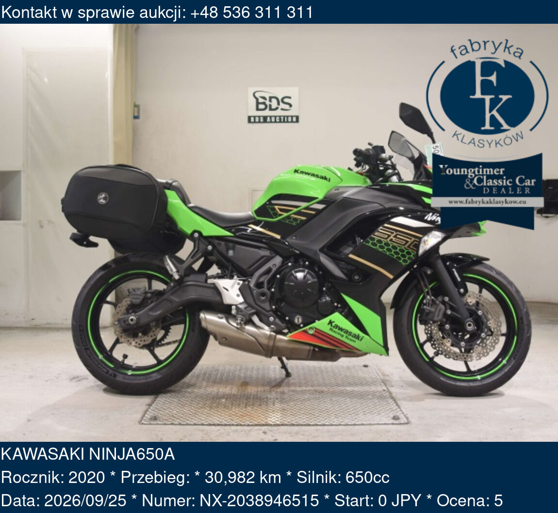 KAWASAKI NINJA650A 2020 - zdjęcie 2