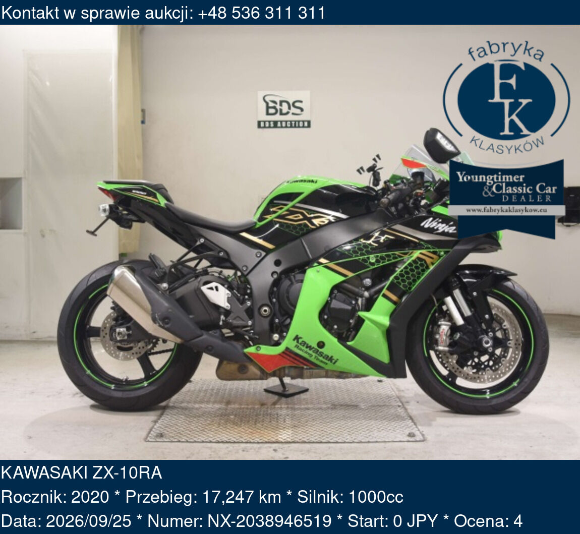 KAWASAKI ZX-10RA 2020 - zdjęcie 2