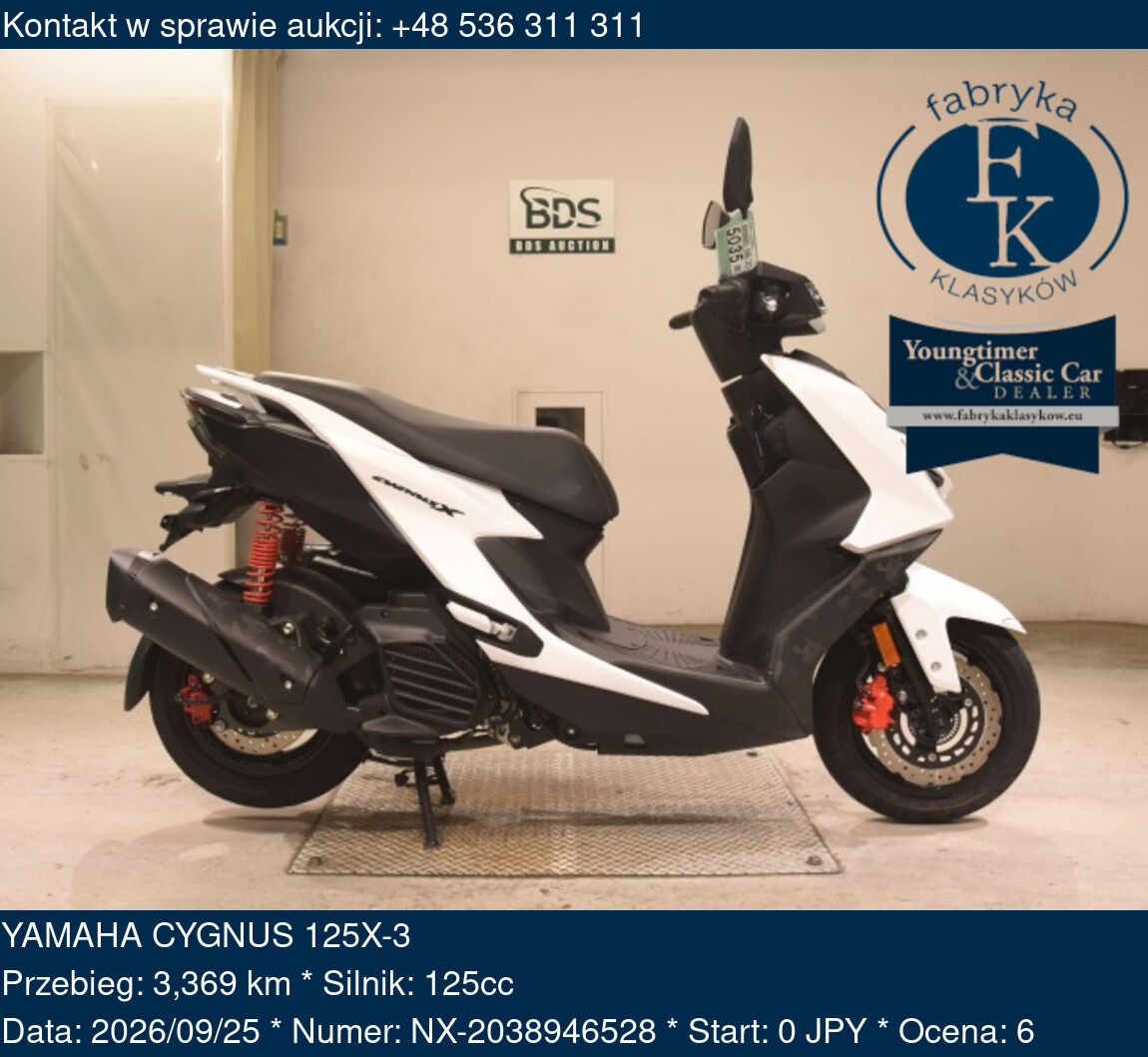 YAMAHA CYGNUS 125X-3  - zdjęcie 2