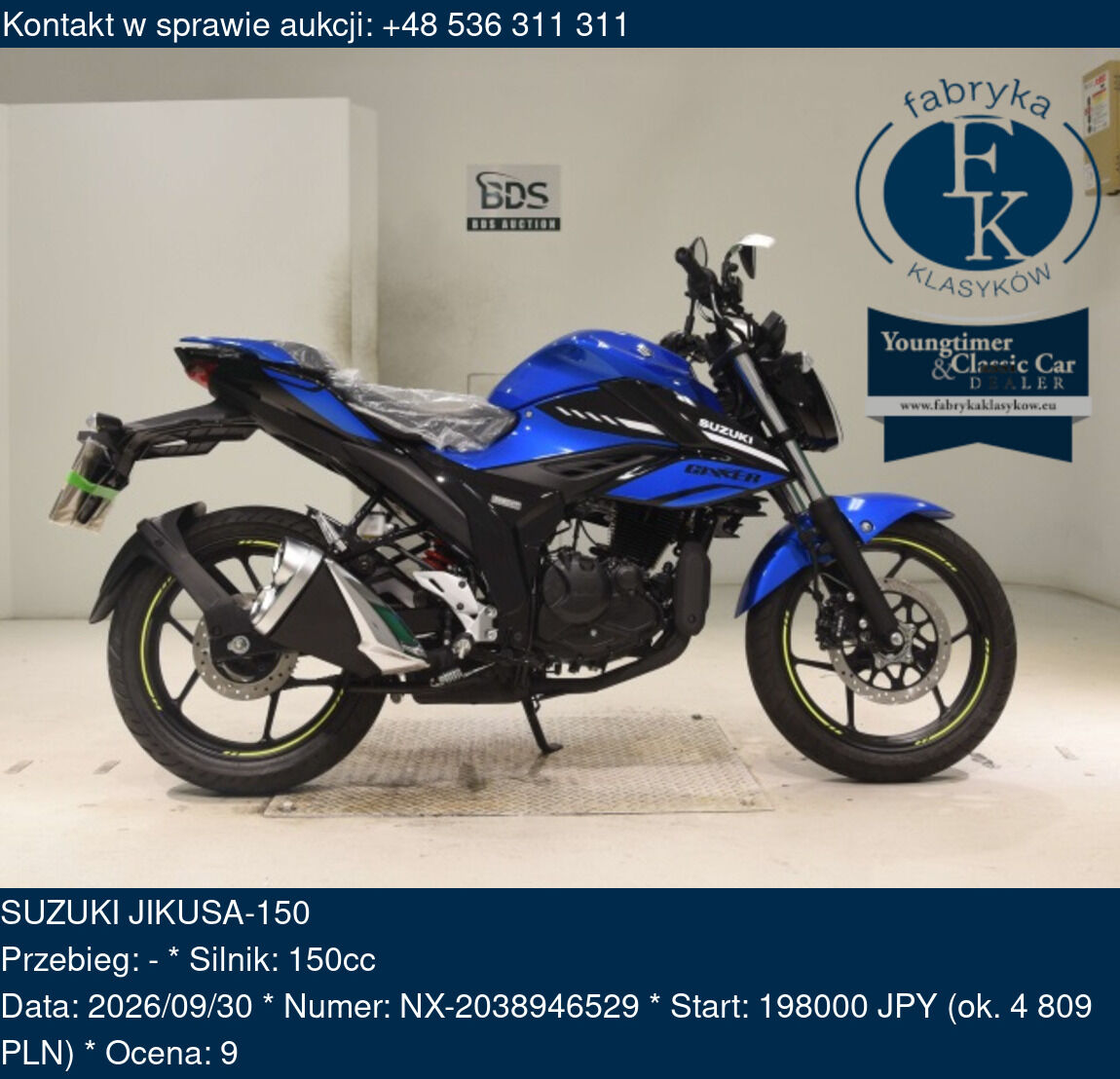 SUZUKI JIKUSA-150  - zdjęcie 2