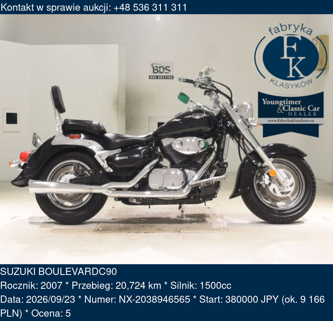 SUZUKI BOULEVARDC90 2007 - zdjęcie 2