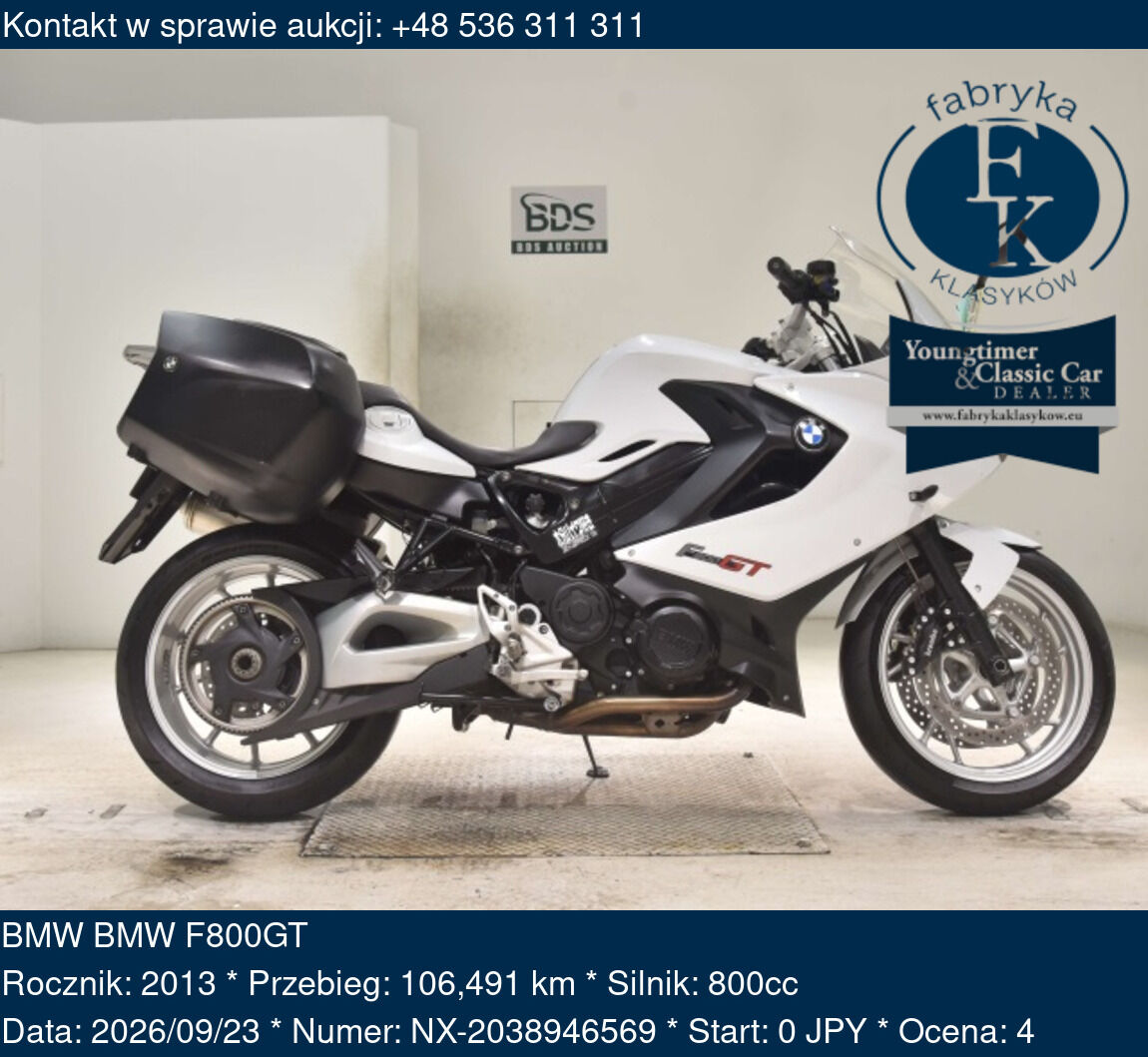 BMW BMW F800GT 2013 - zdjęcie 2