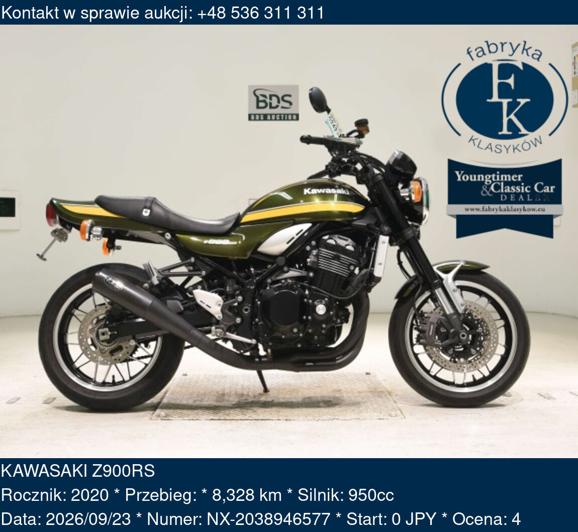 KAWASAKI Z900RS 2020 - zdjęcie 2