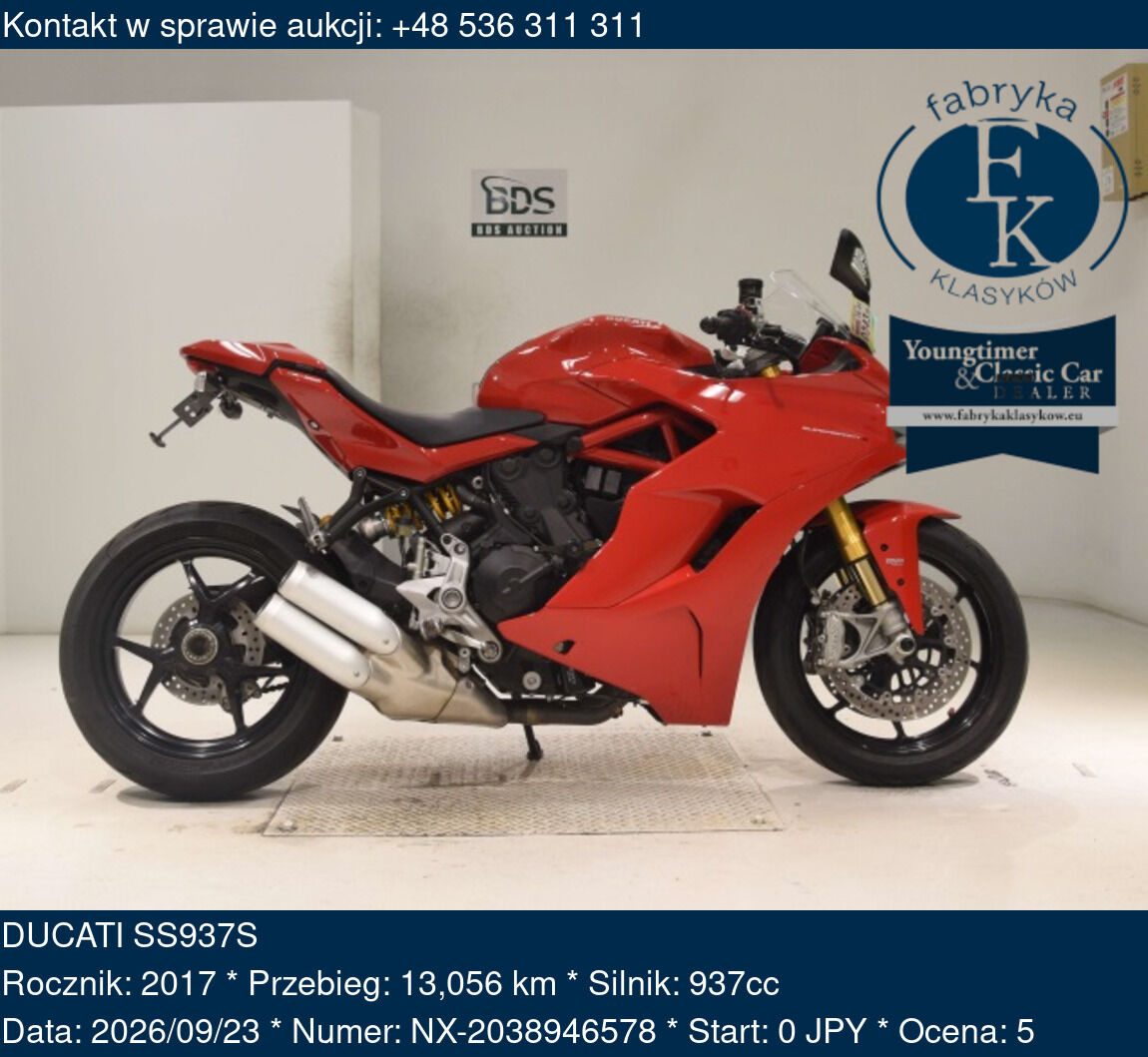 DUCATI SS937S 2017 - zdjęcie 2
