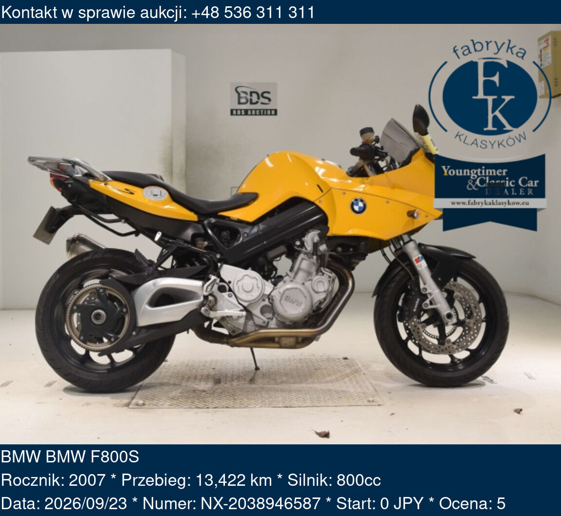 BMW BMW F800S 2007 - zdjęcie 2