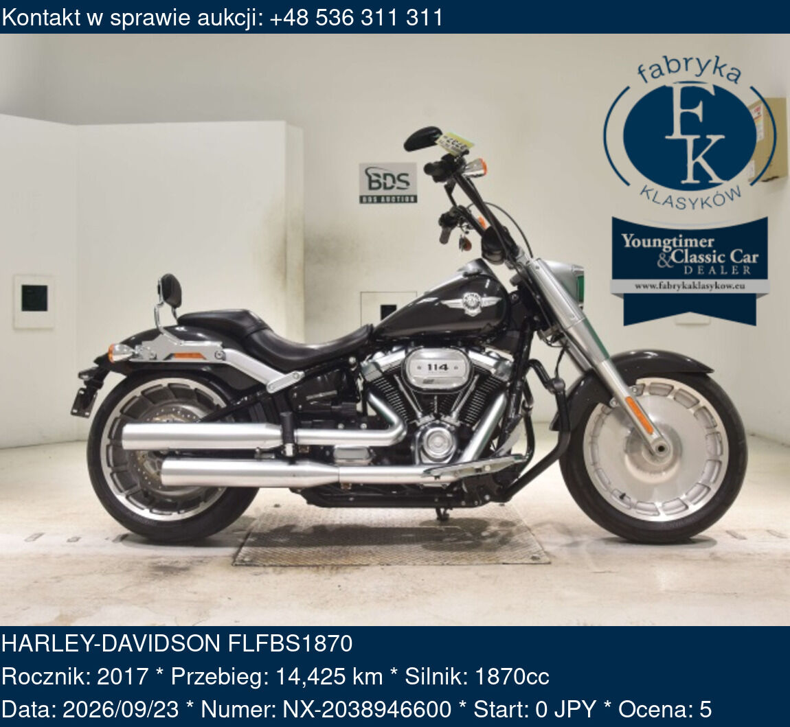 HARLEY-DAVIDSON FLFBS1870 2017 - zdjęcie 2