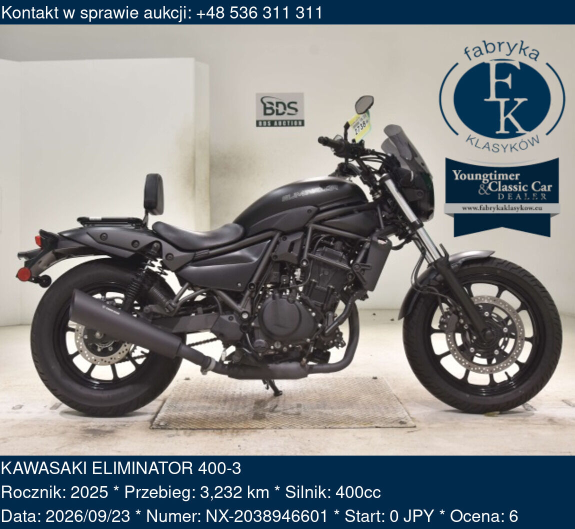 KAWASAKI ELIMINATOR 400-3 2025 - zdjęcie 2