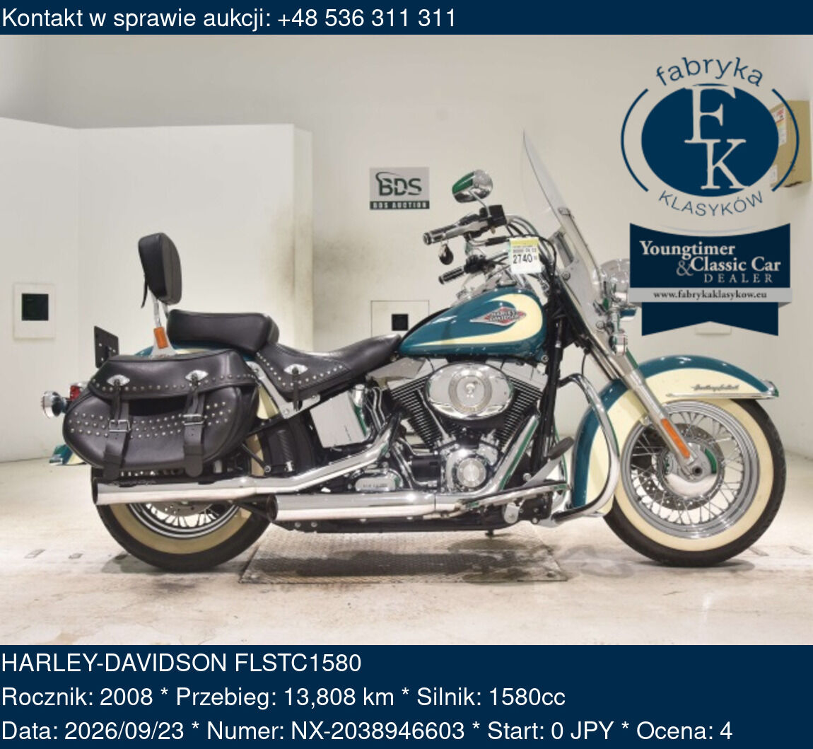 HARLEY-DAVIDSON FLSTC1580 2008 - zdjęcie 2