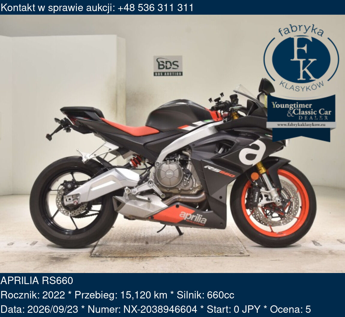 APRILIA RS660 2022 - zdjęcie 2