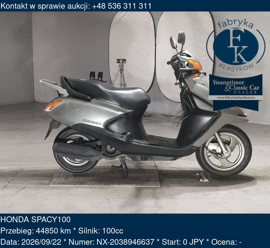 HONDA SPACY100  - zdjęcie 2