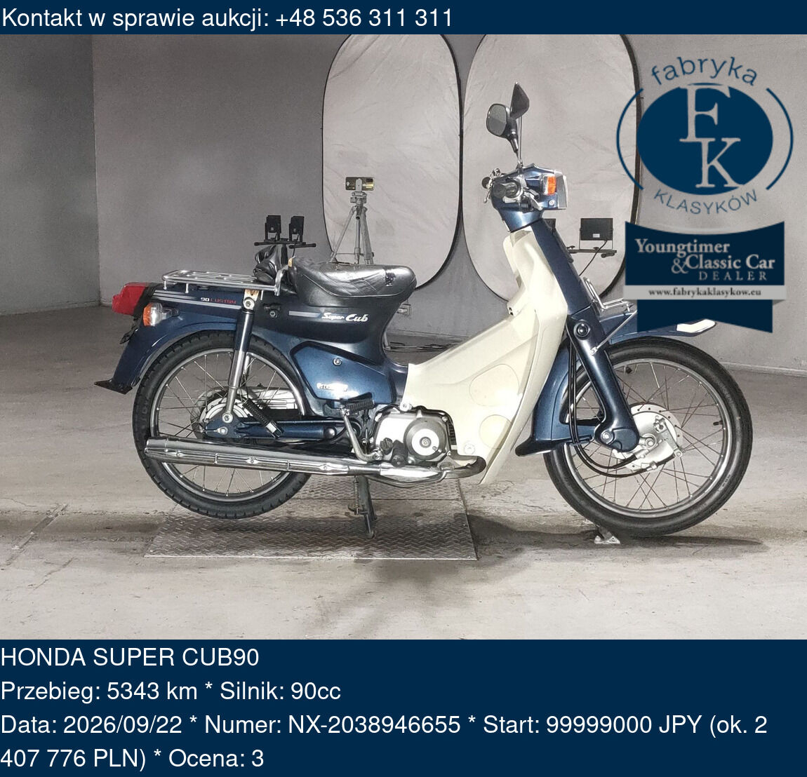 HONDA SUPER CUB90 - zdjęcie 2