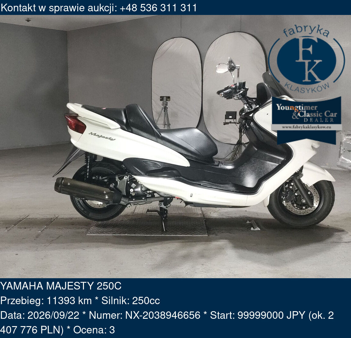 YAMAHA MAJESTY 250C  - zdjęcie 2