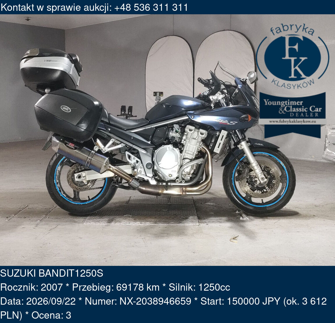 SUZUKI BANDIT1250S 2007 - zdjęcie 2