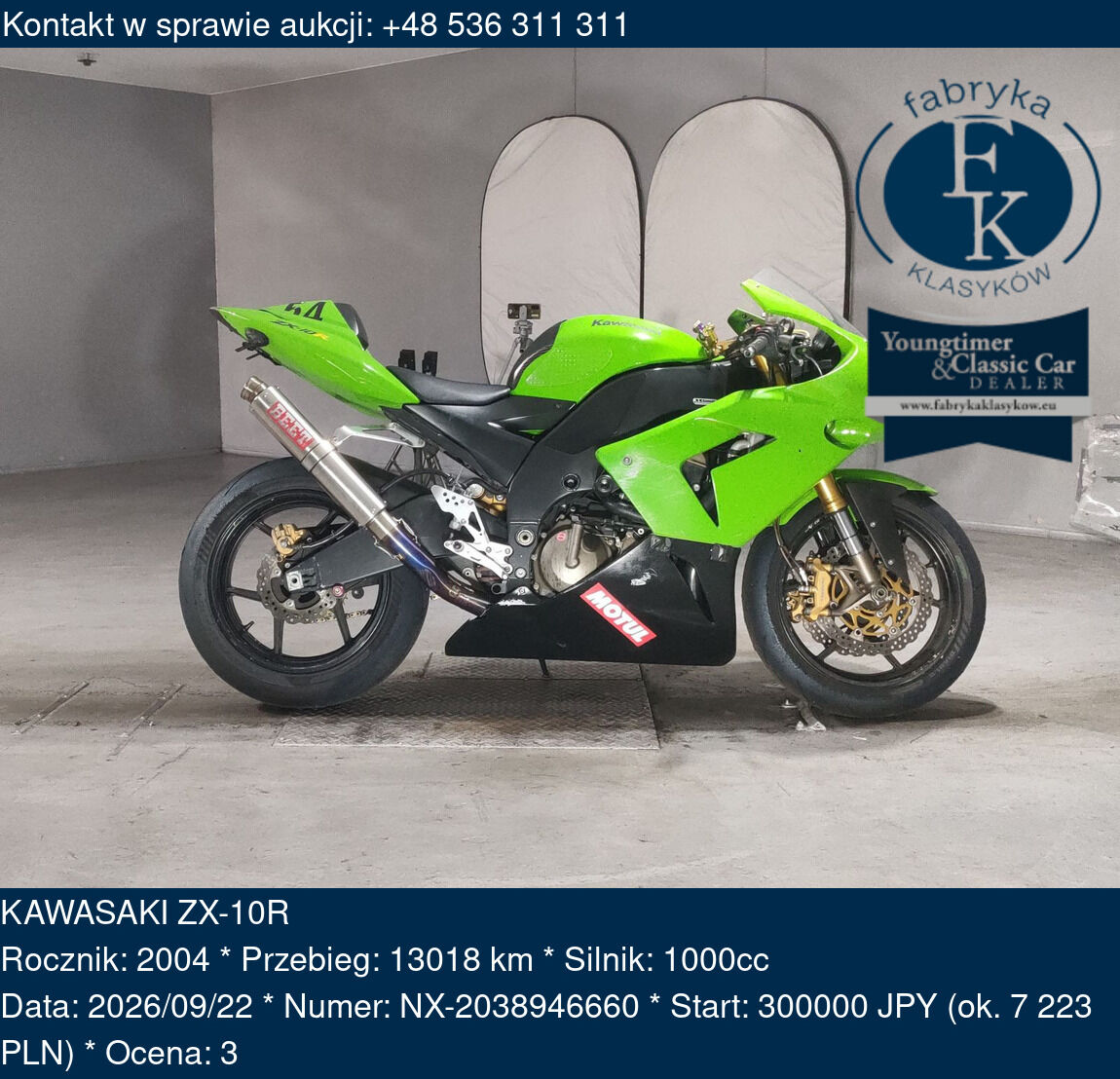 KAWASAKI ZX-10R 2004 - zdjęcie 2