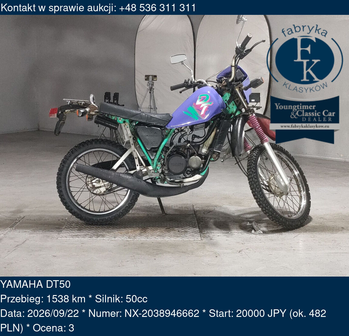 YAMAHA DT50  - zdjęcie 2