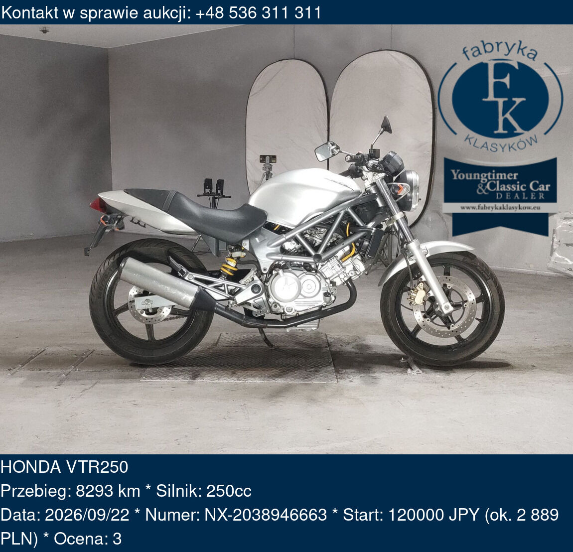 HONDA VTR250  - zdjęcie 2