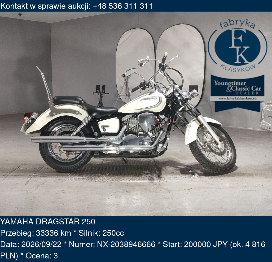YAMAHA DRAGSTAR 250  - zdjęcie 2