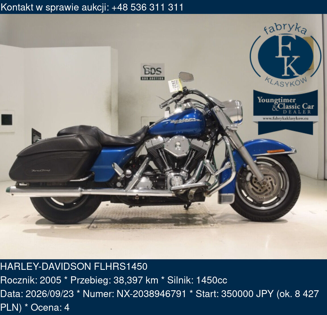 HARLEY-DAVIDSON FLHRS1450 2005 - zdjęcie 2