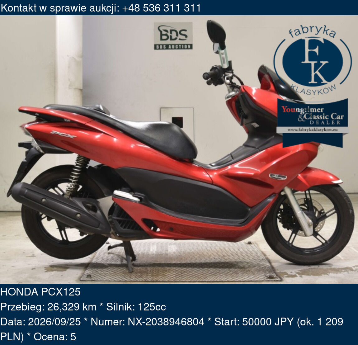 HONDA PCX125  - zdjęcie 2