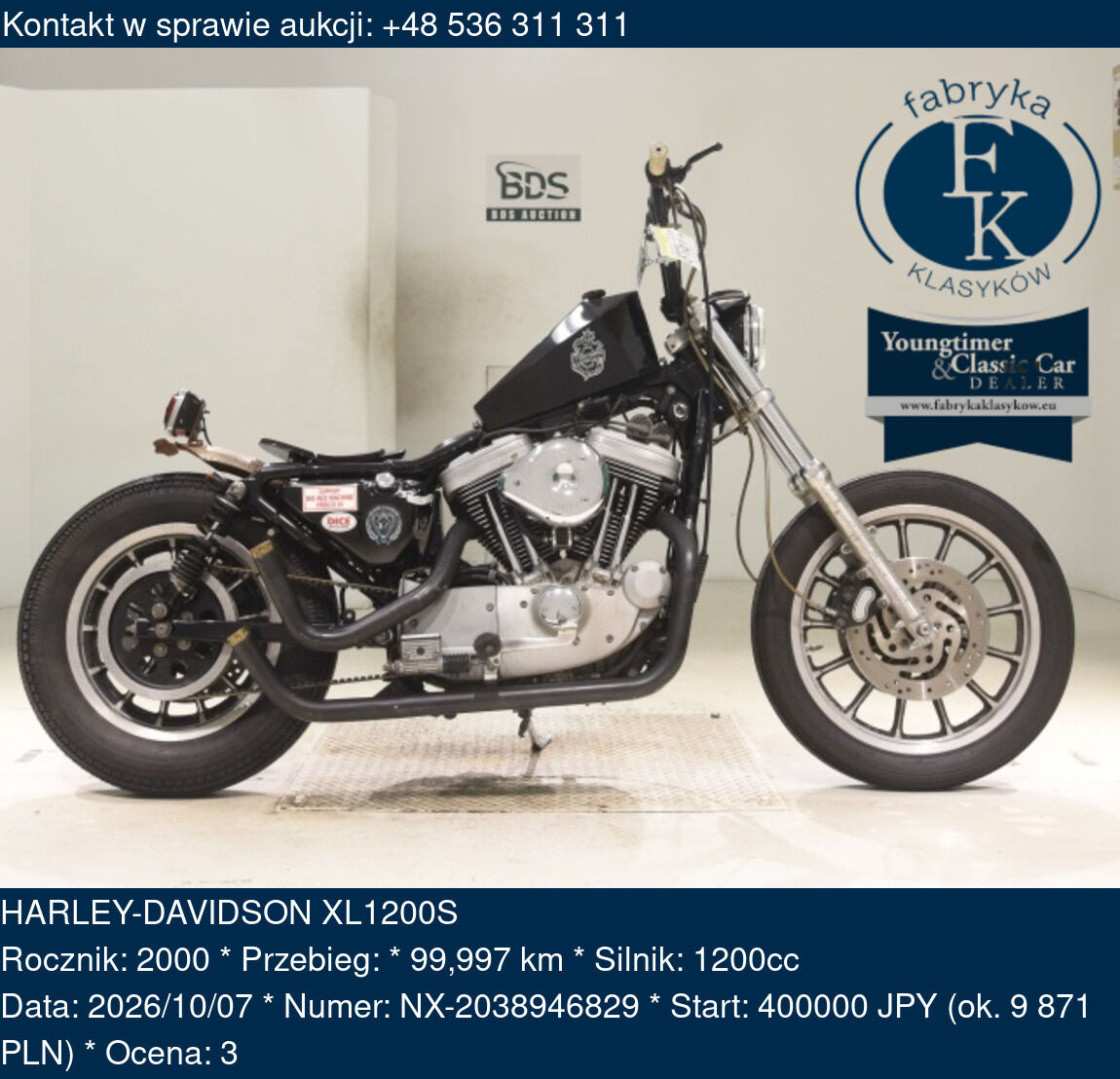 HARLEY-DAVIDSON XL1200S 2000 - zdjęcie 2