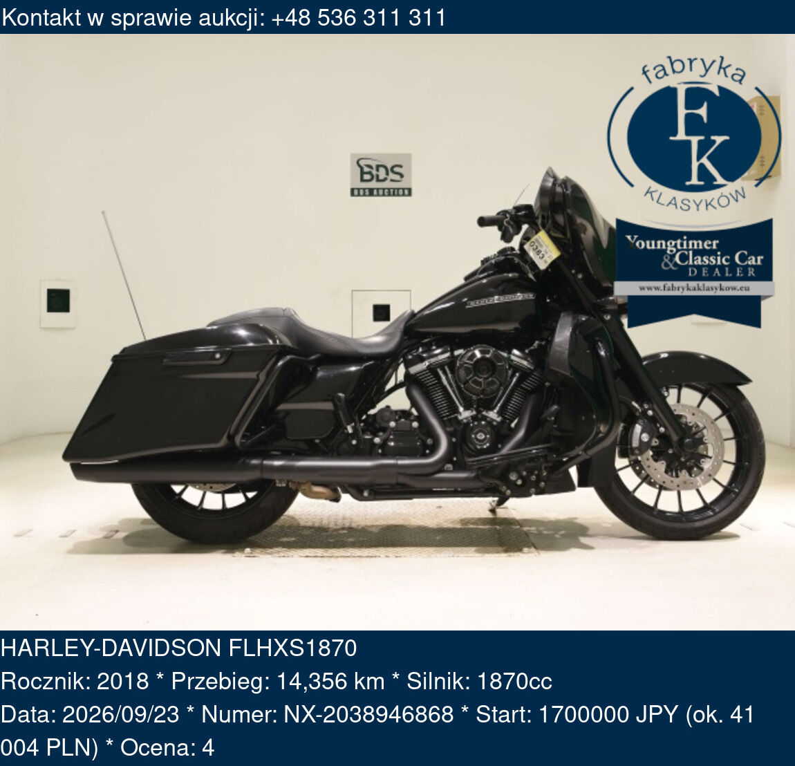 HARLEY-DAVIDSON FLHXS1870 2018 - zdjęcie 2
