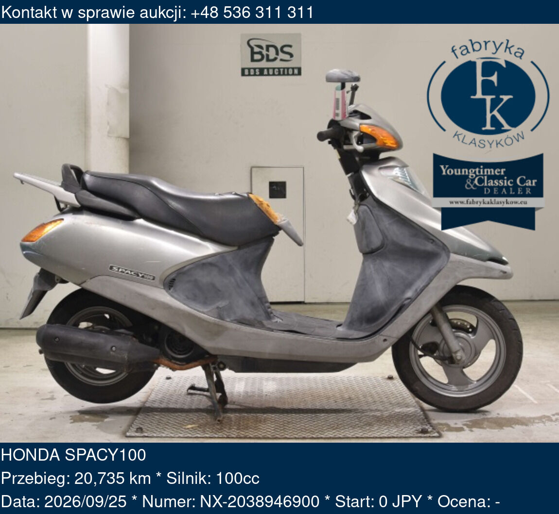 HONDA SPACY100  - zdjęcie 2