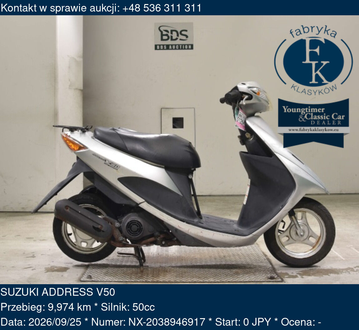 SUZUKI ADDRESS V50  - zdjęcie 2