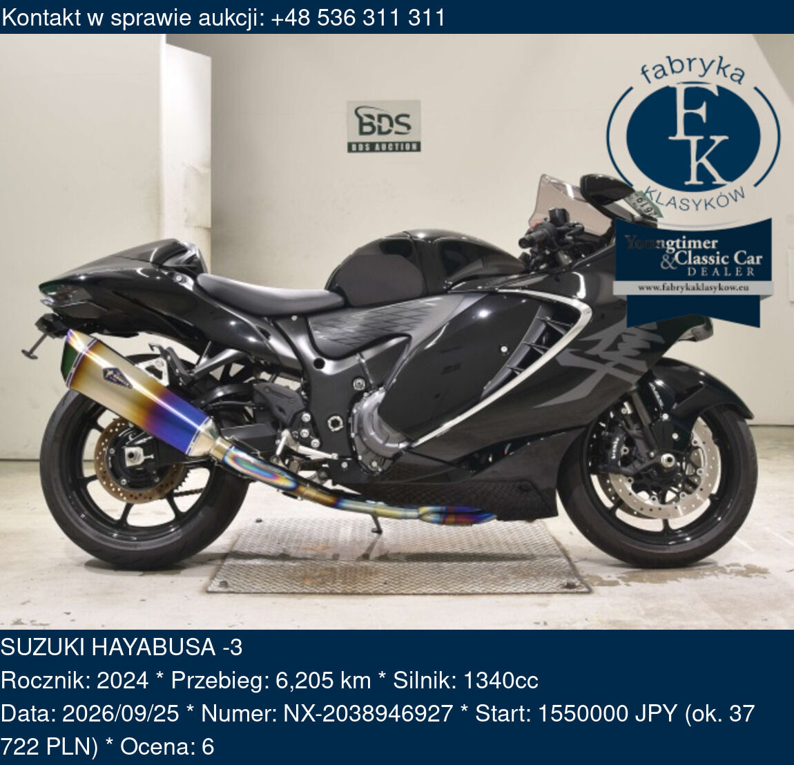 SUZUKI HAYABUSA -3 2024 - zdjęcie 2