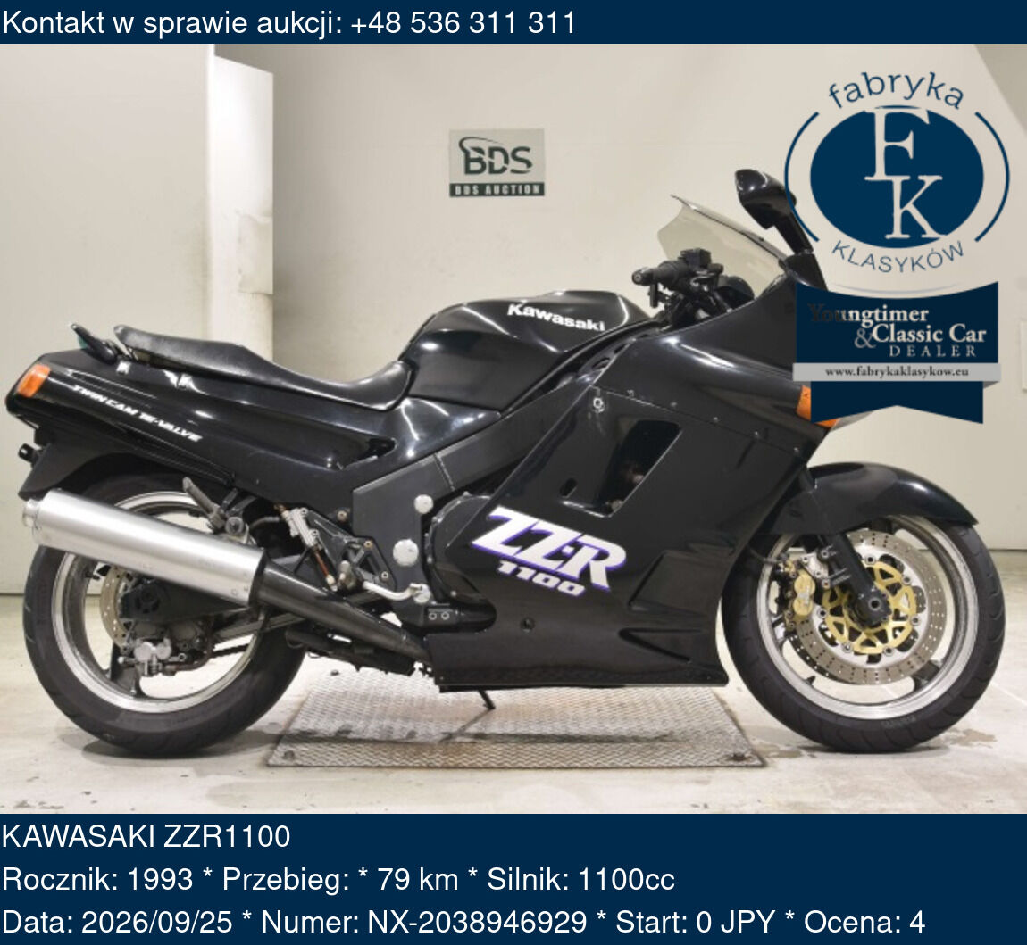 KAWASAKI ZZR1100 1993 - zdjęcie 2