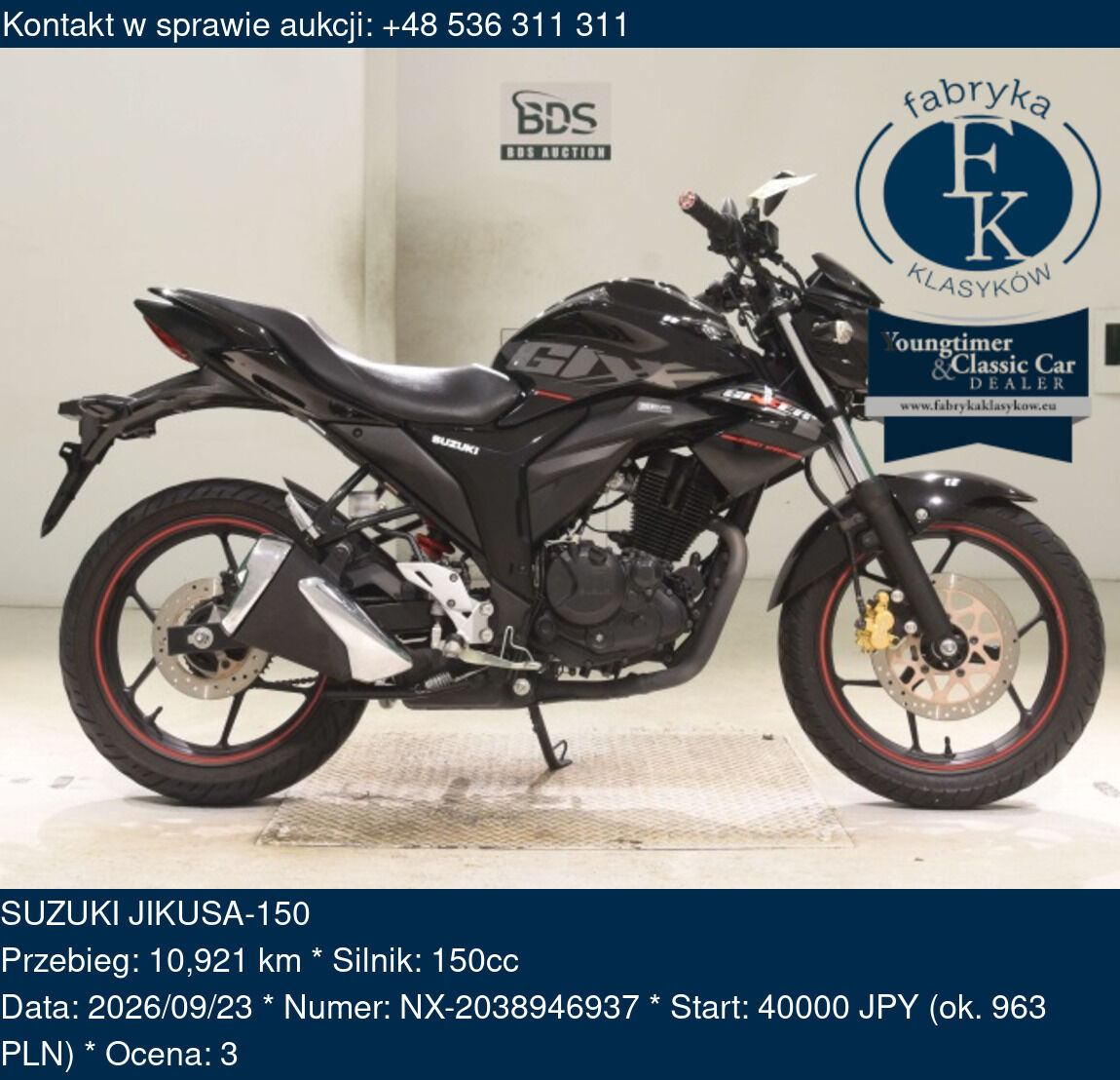 SUZUKI JIKUSA-150  - zdjęcie 2