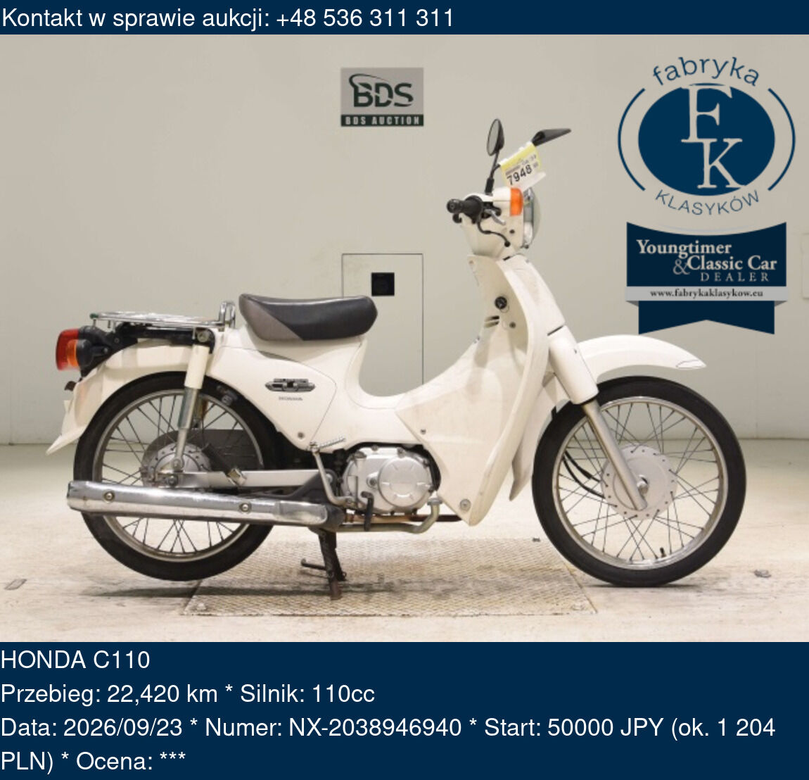 HONDA C110  - zdjęcie 2