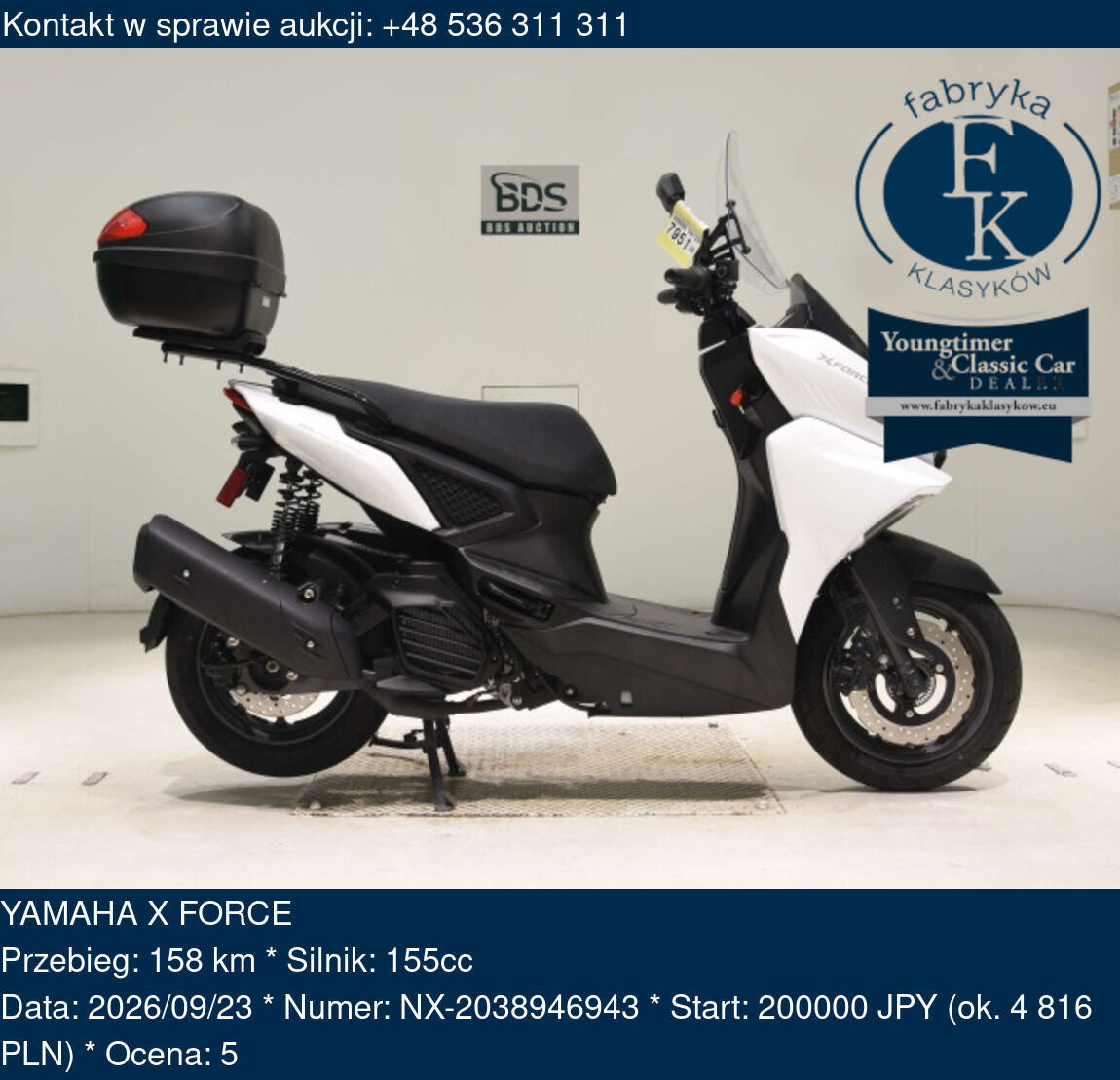 YAMAHA X FORCE  - zdjęcie 2