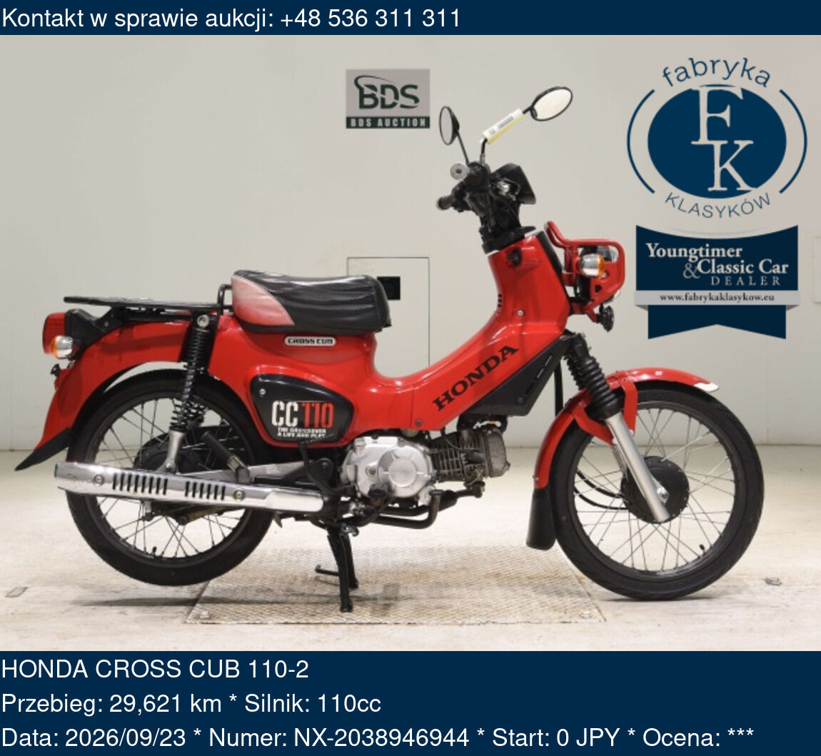 HONDA CROSS CUB 110-2  - zdjęcie 2