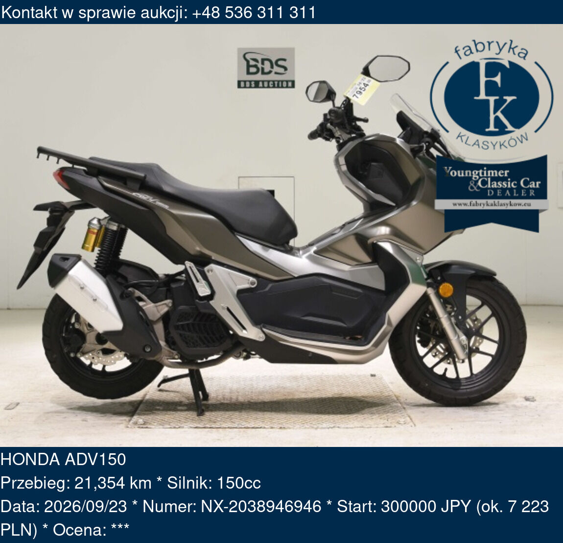 HONDA ADV150  - zdjęcie 2