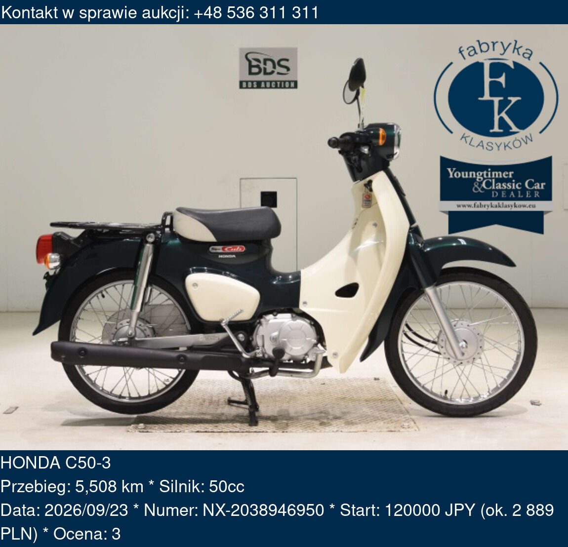 HONDA C50-3  - zdjęcie 2