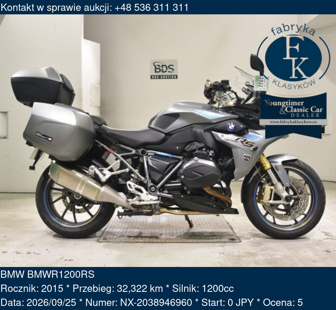 BMW BMWR1200RS 2015 - zdjęcie 2