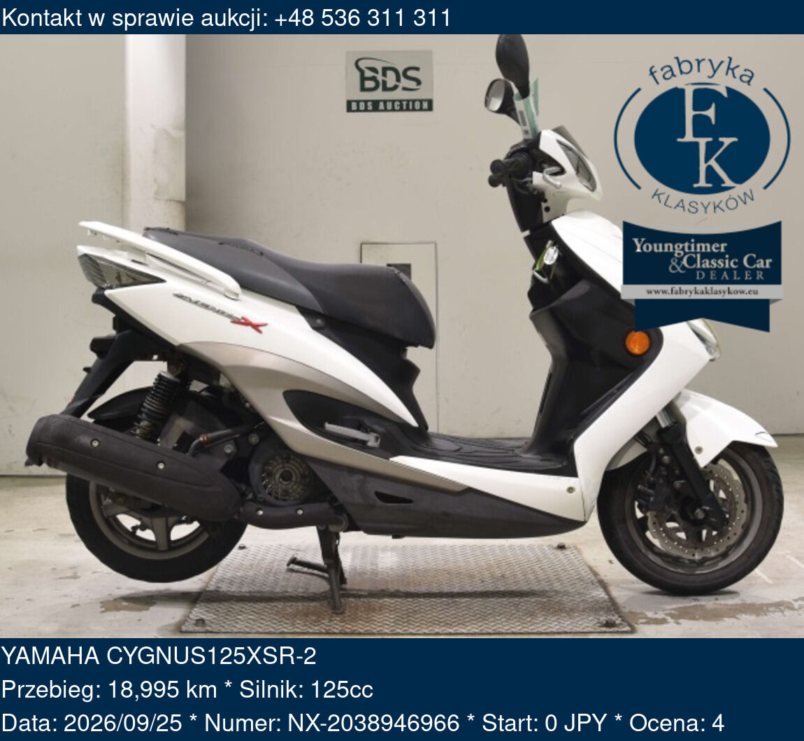 YAMAHA CYGNUS125XSR-2  - zdjęcie 2