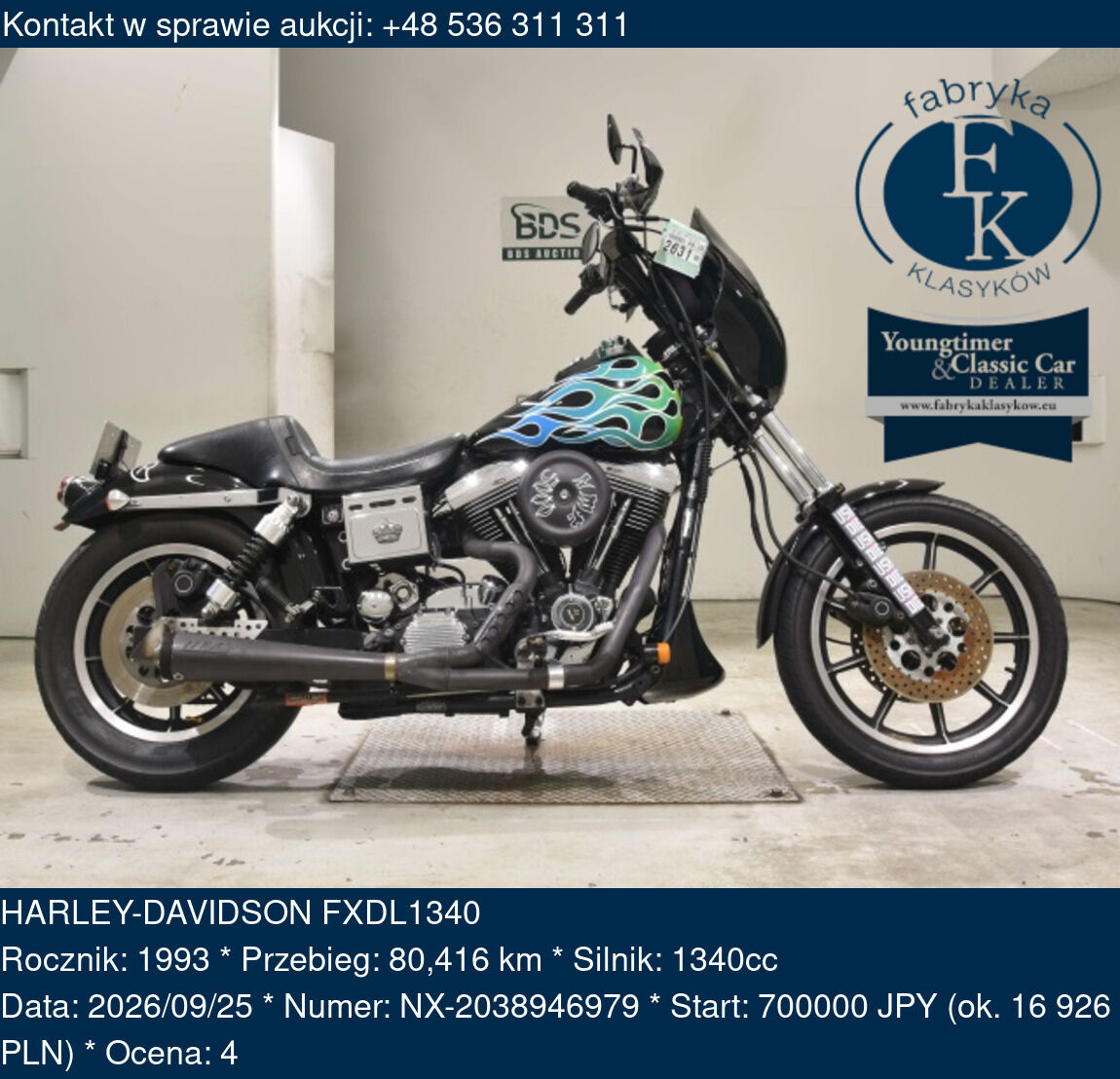 HARLEY-DAVIDSON FXDL1340 1993 - zdjęcie 2
