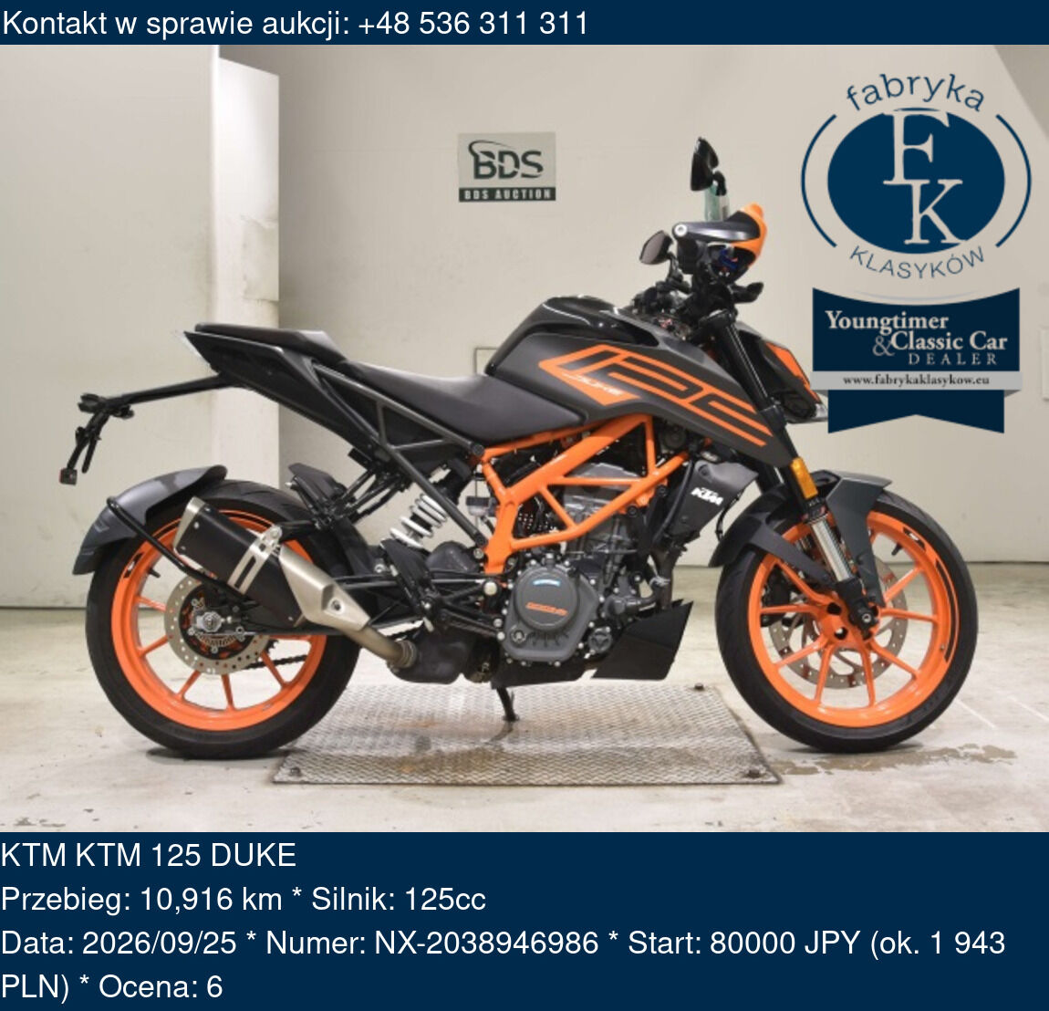 KTM KTM 125 DUKE  - zdjęcie 2